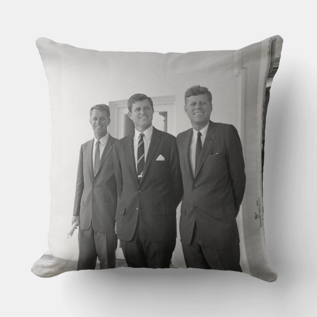 Almofada Presidente John Kennedy & Brothers American Camelo (Frente)