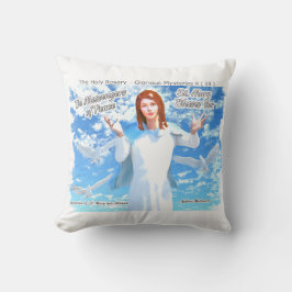 Almofada Pressuposição de Ruas. Maria no Céu