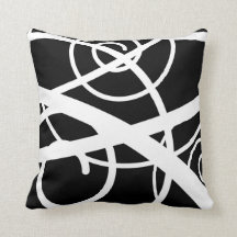 Preto com redemoinhos brancos