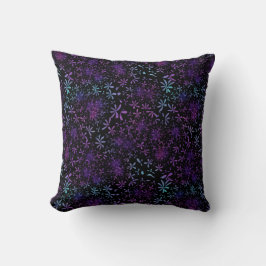 Almofada Preto com Travesseiro decorativo Delicado Lilac