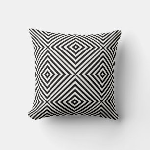 Almofada Preto Diamante Chevron