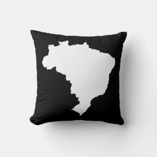 Almofada Preto Festivo Brasil