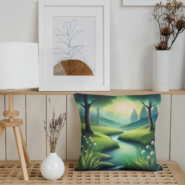 Almofada Pretty Stream (Criador carregado)