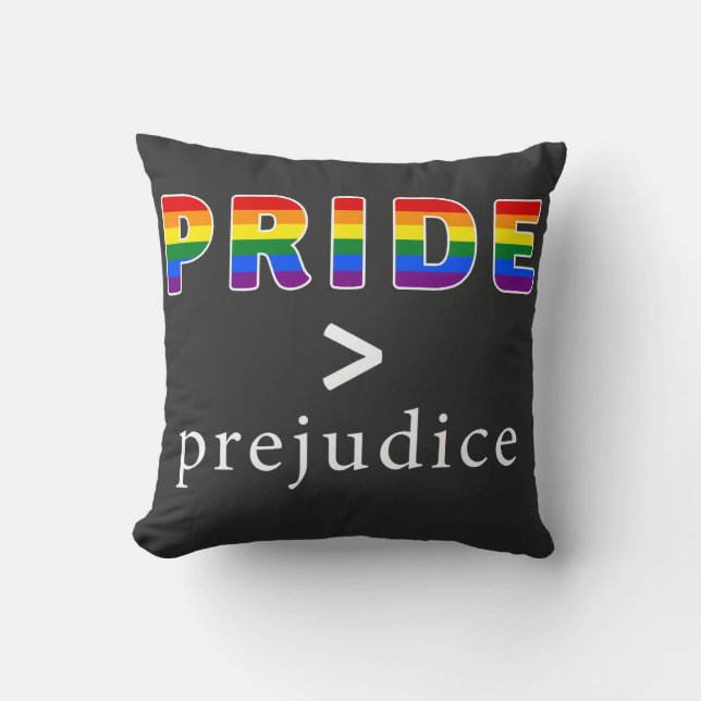 Almofada Pride & Prejudice Pride shirt (Frente)