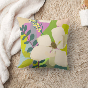 Almofada Primavera Magnolia Color Blocks Florist