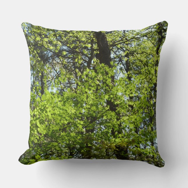 Almofada Primavera Maple Deixa a natureza (Frente)