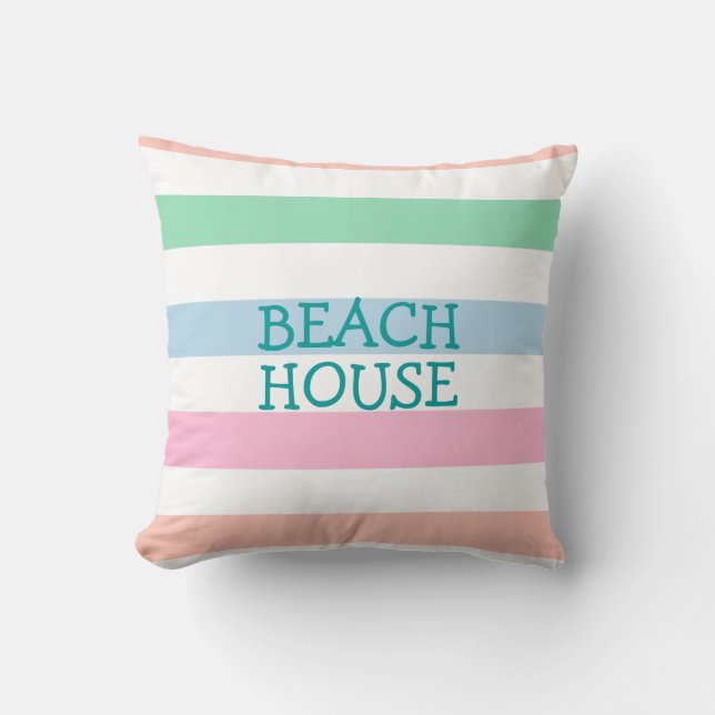 Almofada Primavera ou Summer Beach House (Frente)