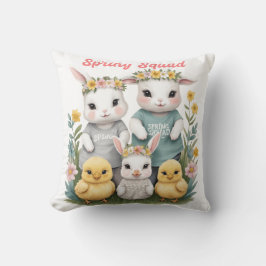Almofada Primavera Quad Cute Bunny & Páscoa