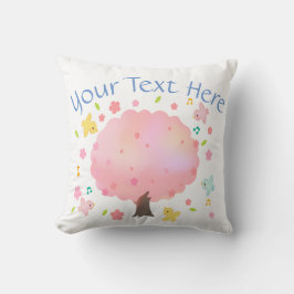 Almofada Primavera Tree & Birds Personalizados