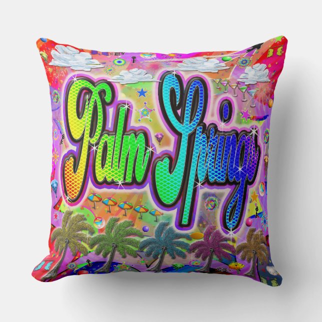 Almofada Primaveras Palm Travesseiro Vista Express (Frente)