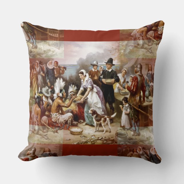 Almofada primeira ação de agradecimento (Frente)