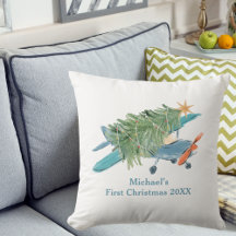 Primeira Árvore de Natal de Avião Personalizada