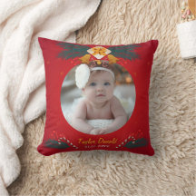 Primeiro Natal do Bebê Foto e Nome