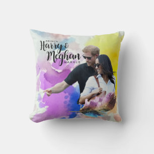 Almofada Prince Harry & Meghan Markle