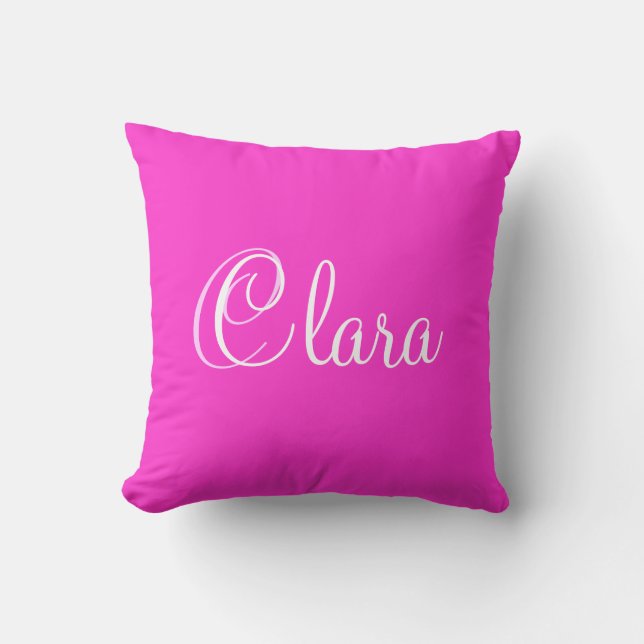 Almofada Princesa conhecida personalizada Clara Descansar (Frente)