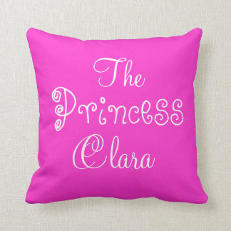 Almofada Princesa conhecida personalizada Clara Descansar