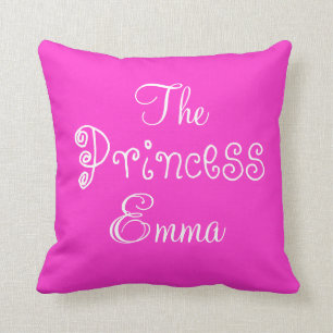 Almofada Princesa conhecida personalizada Emma Descansar