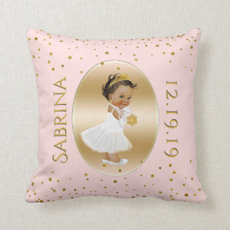 Almofada Princesa étnica Bailarina Berçário Cor-de-rosa