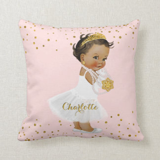 Almofada Princesa étnica Dourado cor-de-rosa Bailarina