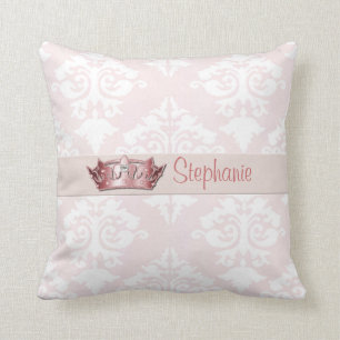 Almofada Princesa rosa pálido travesseiro decorativo do