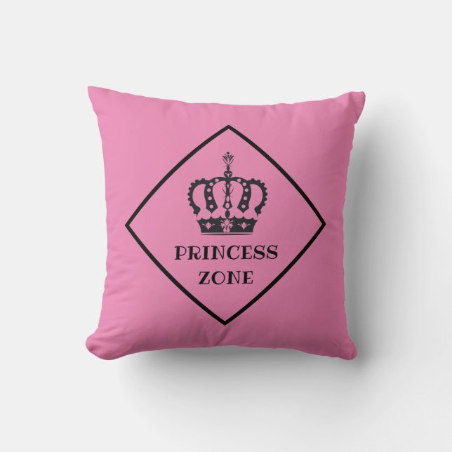 Almofada Princesa Zone Girly Pink (Frente)