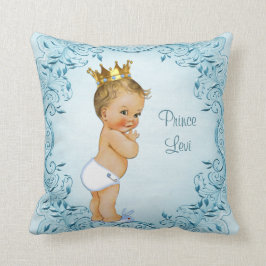 Almofada Príncipe louro personalizado Azul Partida