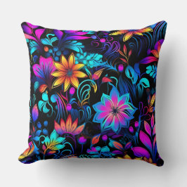 Almofada Prismatic Petalscape Botânico