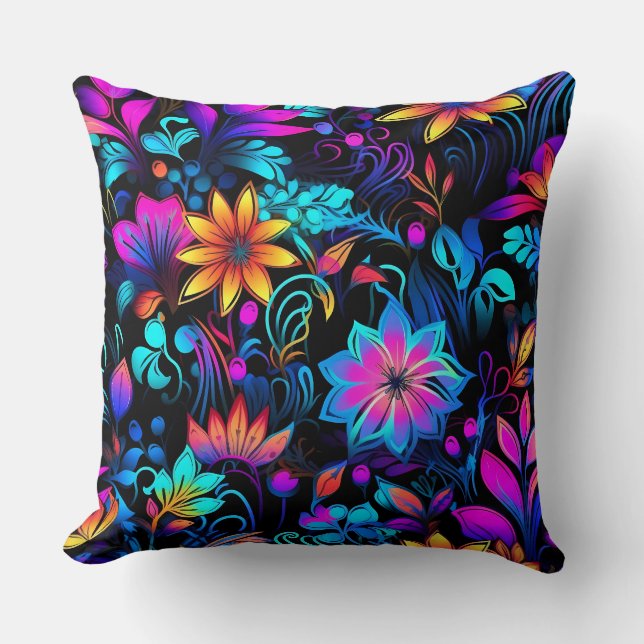 Almofada Prismatic Petalscape Botânico (Frente)