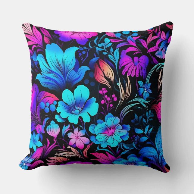 Almofada Prismatic Petalscape Botânico (Frente)