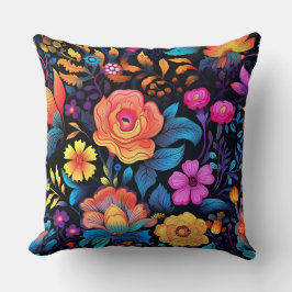 Almofada Prismatic Petalscape Botânico