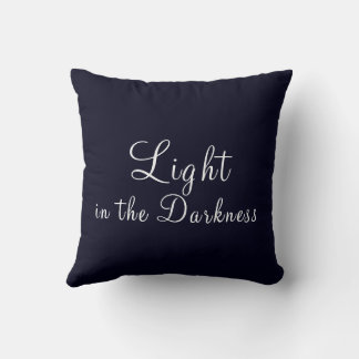 Almofada "Procurando" Tipografia personalizada na Ebony