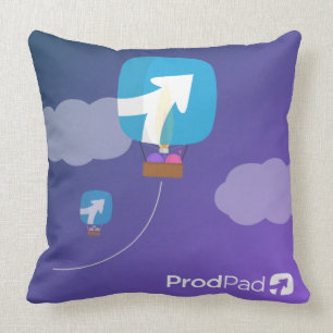Almofada ProdPad 'acima, acima de e Away
