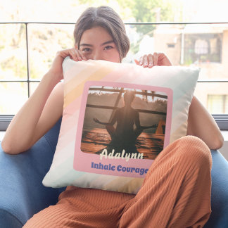 Almofada Professora personalizada do Yoga Lover Mamãe Dotad