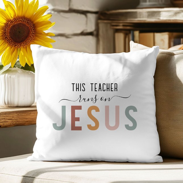 Almofada Profissões de fé Jesus personalizadas (Criador carregado)