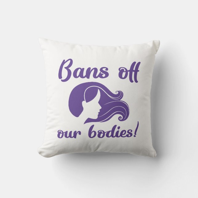 Almofada Proibir Nossos Corpos (Frente)
