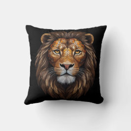 Almofada Projetista de efeito de vidro colorido por retrato