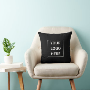 Almofada Promocional de logotipo personalizado minimalista 