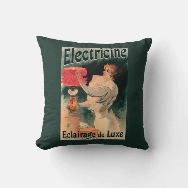 Almofada Promocional PosterFrance de Electricine (Frente)