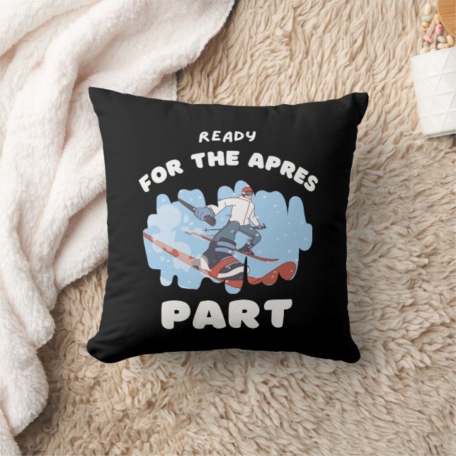 Almofada Pronta para a parte Pares Mug para amantes de esqu (Cobertor)