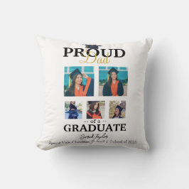 Almofada Proud dad of graduate 2025