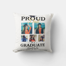 Almofada Proud dad of graduate 2025