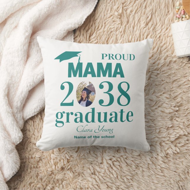 Almofada Proud mama personalized graduation (Cobertor)