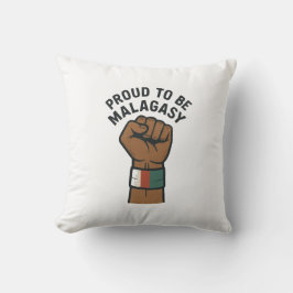 Almofada Proud to be Malagasy - Madagascar Heritage Power F