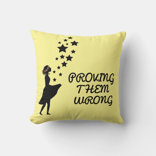 Almofada provar que estão errados (Frente)