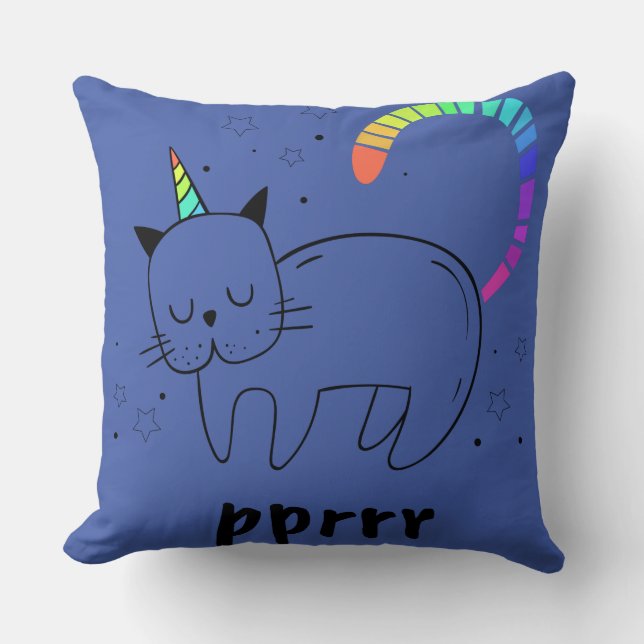 Almofada Prrr Caticorn (Frente)