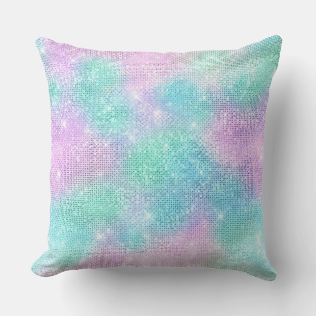 ALMOFADA PSTEL HOLOGRAPIC GLITTER CUSHION (Frente)