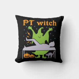 Almofada PT Bruxa Terapista Física Halloween