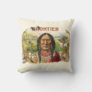 Almofada Publicidade Frontier para cigarros