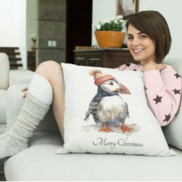 Almofada Puffin de feliz