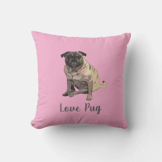 Almofada Pug Amor